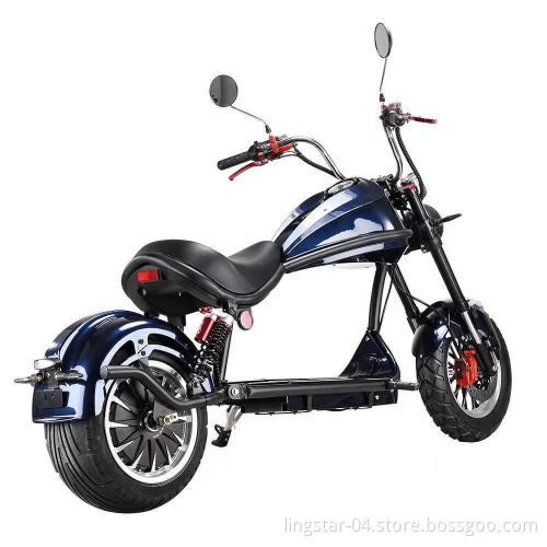 2022 New Electric Motorcycle 2 Wheel Electric Scooter Citycoco With EEC Made In China